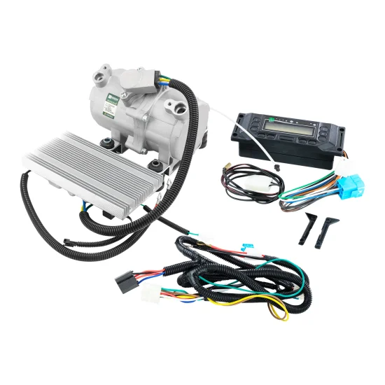 Compressor de AC Elétrico Automotivo 24V com Comando Digital