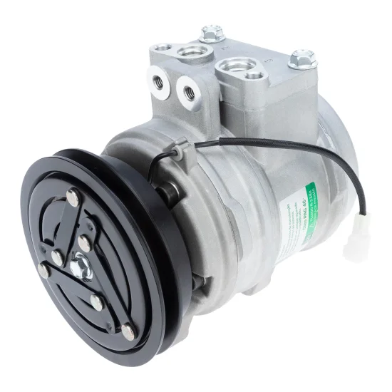 Compressor de AC p/ Mini Escavadeira FR60, FR80 10SP11 - 12V