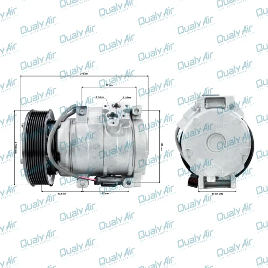 Compressor de AC p/ Caterpillar 322C, 325C, 2390, Tk721...(OEM)