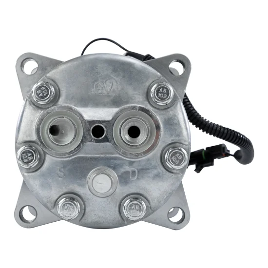 Compressor de AC Universal 7H15 125mm 2V 12V Flex 8 Fix(GRN)
