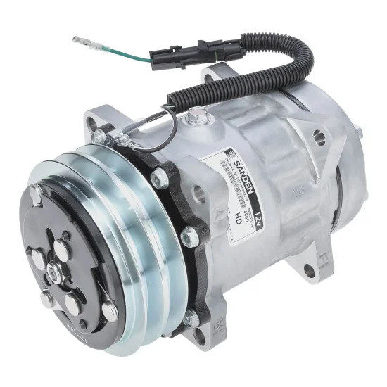 Compressor de AC Universal 7H15 2V 12V 8 Fixações (OEM)