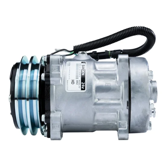 Compressor de AC Universal Sanden 7H15 2V 24V Flex 8 F (OEM)