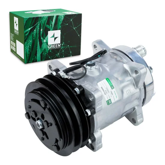 Compressor de AC Universal 7H15 2V 24V Horizontal 8 Fix(GRN)