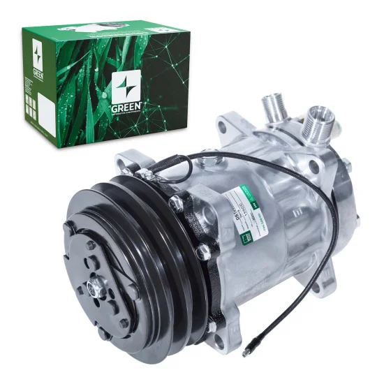 Compressor de AC Universal 7H15 2V 24V Vertical 8 Fix (GRN)