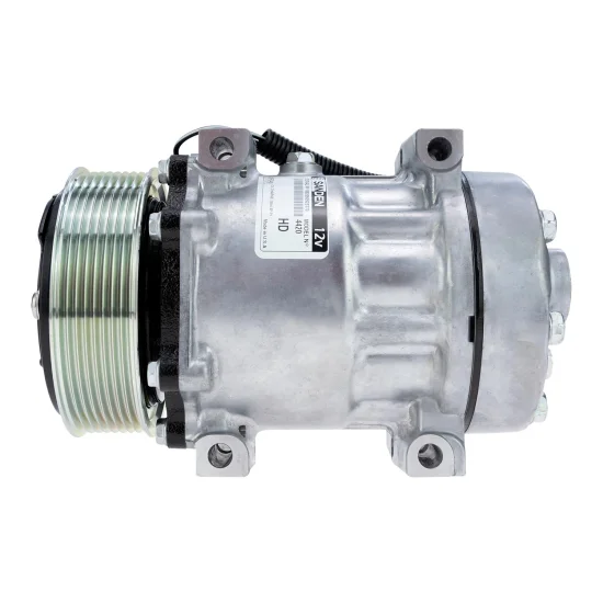 Compressor de AC Universal Sanden 7H15 8PK 12V Flex 4Fix OEM