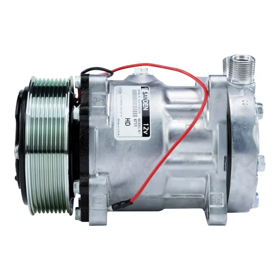 Compressor de AC Universal 7H15 8PK 12V 8 Fix (OEM Sanden)