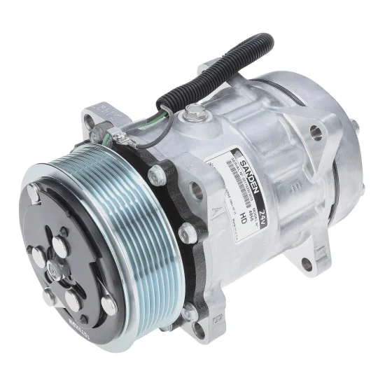 Compressor de AC Universal Sanden 7H15 8PK 24V Flex 8 F(OEM)