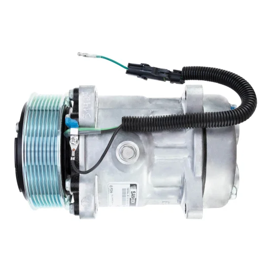 Compressor de AC Universal Sanden 7H15 8PK 24V Flex 8 F(OEM)