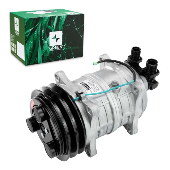Compressor de AC Universal TM16 2V 24V 8 Fixações Vertical
