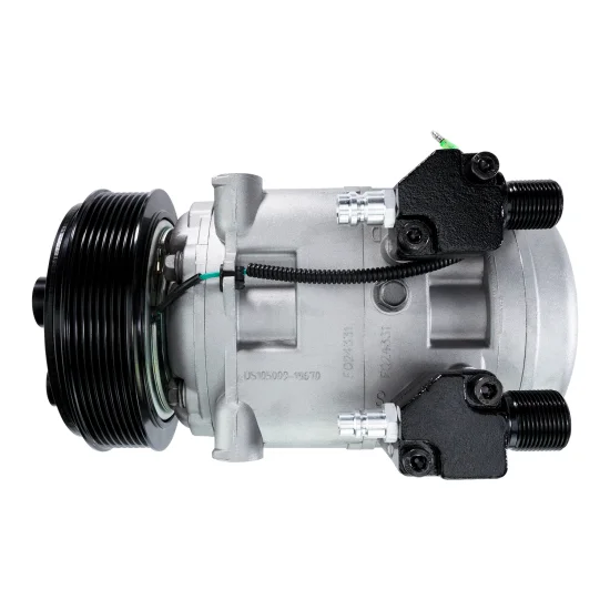 Compressor de AC Universal TM31 8PK 24V 4 Fixações Vertical