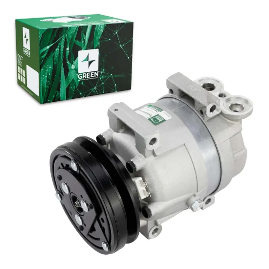 Compressor de AC V5 Polia 1A 12V p/ Trator Ls90 Plus