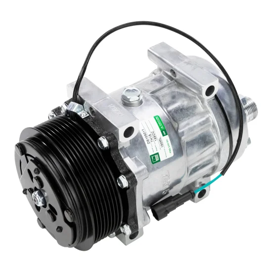 Compressor AC p/ Iveco Tector, Eurocargo; New H. Escavadeira