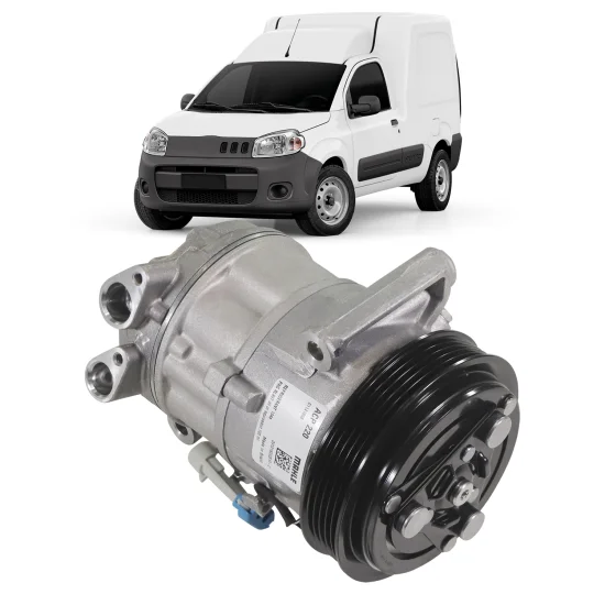 Compressor de Ar Condicionado Mahle Fiat Fiorino 1.0, 1.4