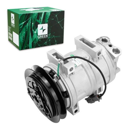 Compressor de Ar Condicionado p/ Escavadeira JD 330 Polia 1B