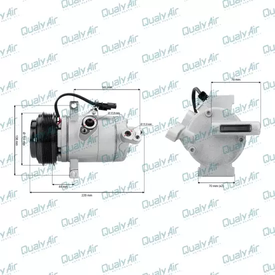 Compressor de Ar Condicionado GM Onix Plus 1.0 2019 - 2021