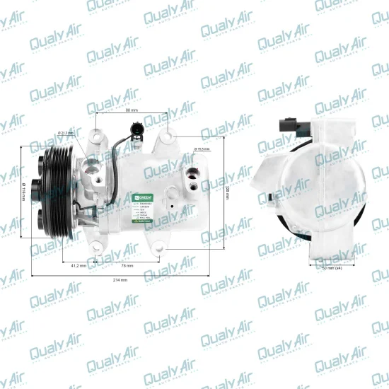 Compressor de Ar Mitsubishi L200 Triton 2.4 2016 - 2019