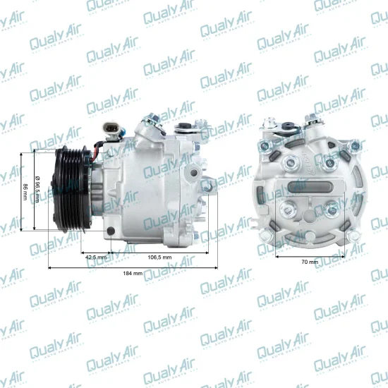 Compressor p/ Onix 2013 a 2021, Spin 2013 a 24, Prisma...OEM