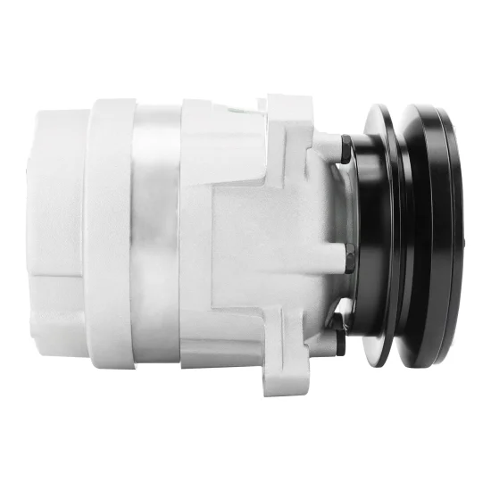 Compressor AC V5 1V 24V p/ Empilhadeira Hyundai 70D (GREEN)
