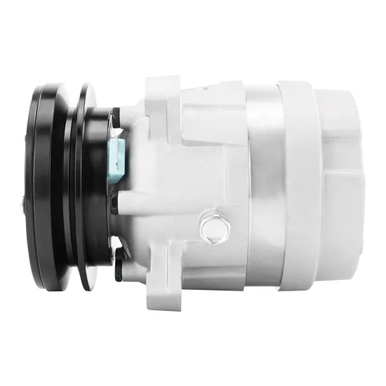 Compressor AC V5 1V 24V p/ Empilhadeira Hyundai 70D (GREEN)