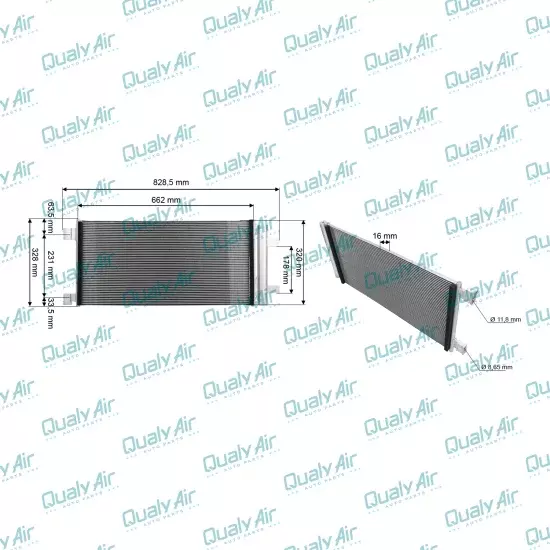 Condensador de AC p/ Tracker Turbo 2020 a 2022 (TAYASHIMA)
