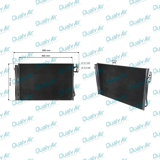 Condensador De AC p/ X1, 116, 118..2009 a 2024 (TAYASHIMA)