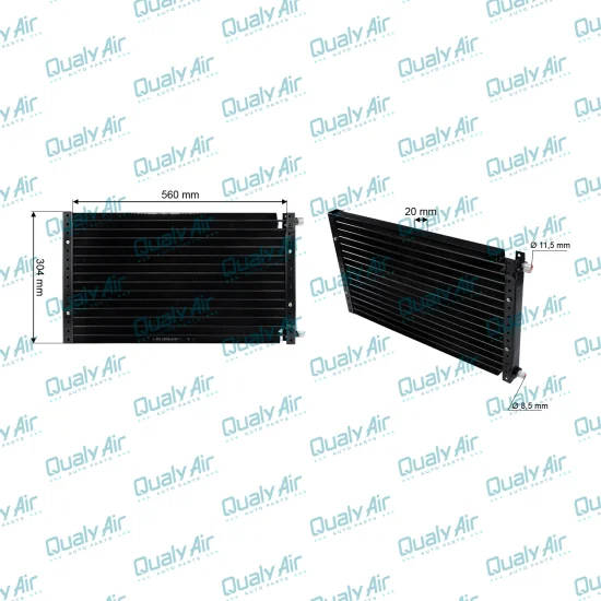 Condensador de Ar Condicionado Modine Universal 12X22 (TYSM)