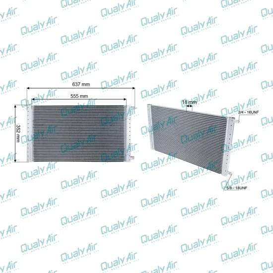 Condensador Multiflow De Ar Universal 14X25 (TAYASHIMA)