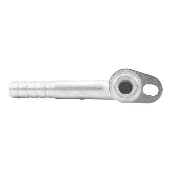 Conexão Block Fitting 10X90 C/Ventil R134 (Aluminio)