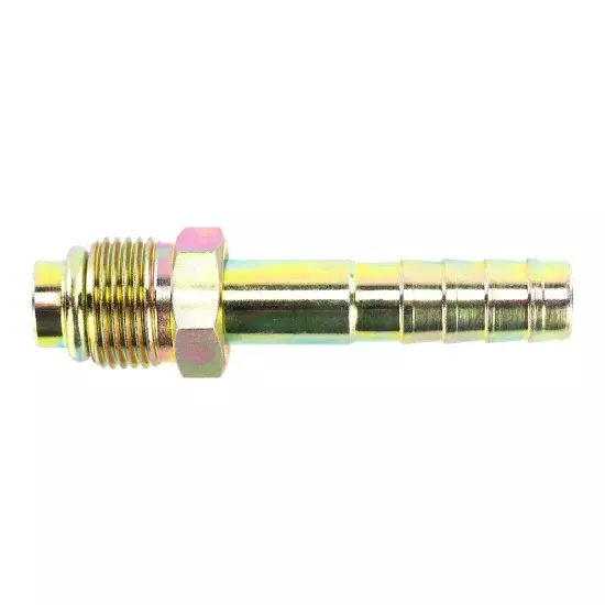 Conexão Macho 10mm Reta Rosca Móvel p/ AC Universal (Aço)