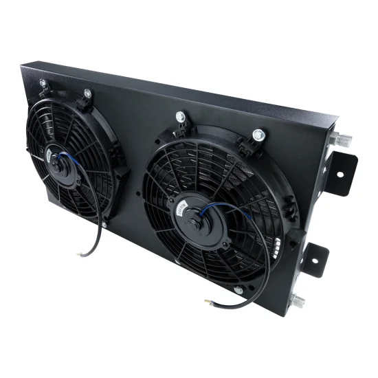 Conjunto Modulo Eletrovent. AC 10" 24V Duplo C/ Condensador