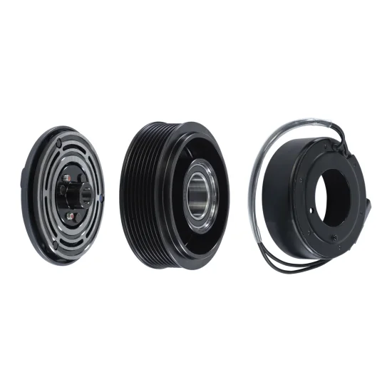 Conjunto Embreagem Compressor 7H15 p/ JCB 1CX, 2CX, 3CX, 4CX
