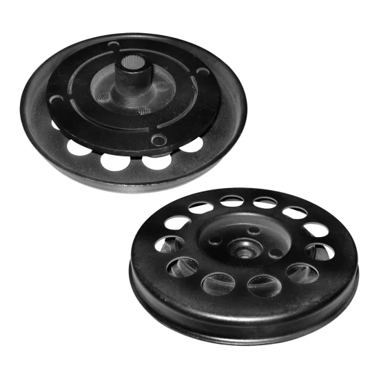 Cubo Compressor 10S15, 10S17 p/ Corolla 2008 a 11 -Estriado