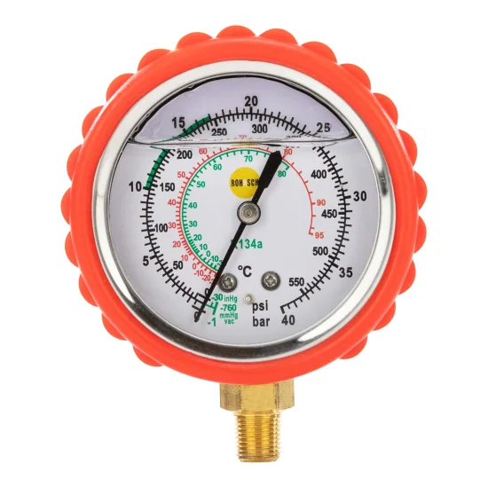 Manometro De Alta (-30 a 350 PSI) com Glicerina (ROHRSCH)