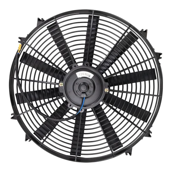 Eletroventilador Universal 16 Polegadas 12V 10 Pás Retas