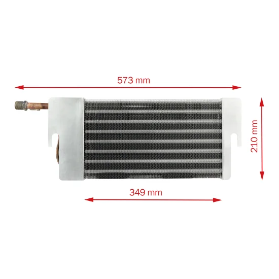 Evaporador p/ Caterpillar 16H, 14H, 143H, 120HNA..Cobre TYSM