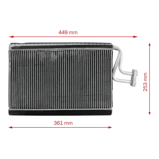Evaporador p/ CAT 950L, 962L, 966L, 972L, 980L...2017 a 2021