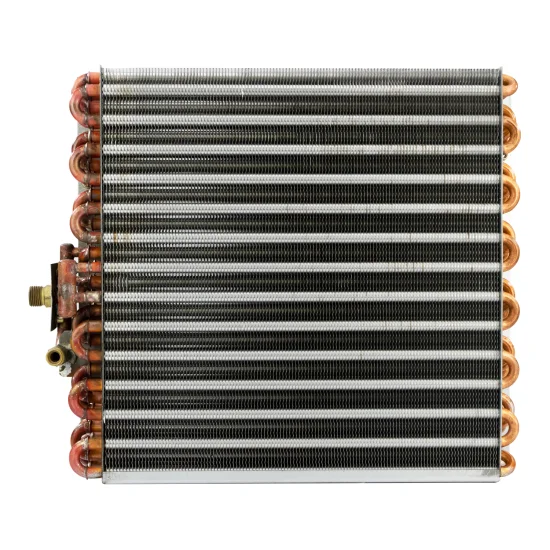 Evaporador AC p/ Linha Agricola Pesados (Tubo Aleta)(Cobre)