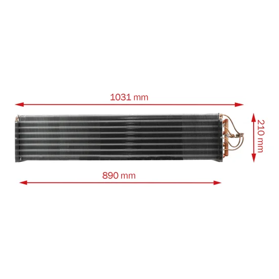 Evaporador de Ar Condicionado p/ Spheros CC150 24VDC