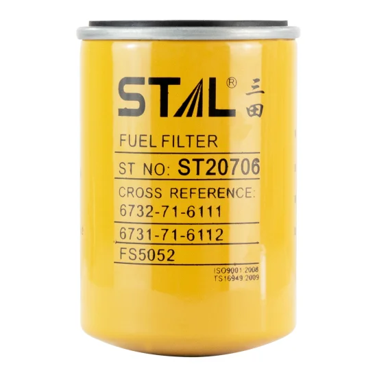 Filtro Combustivel AC p/ Komatsu Ecavadeira PC, PW, GD, D...