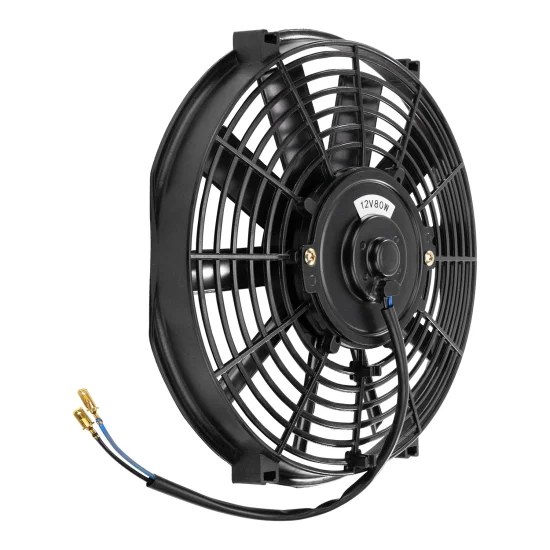 Kit 10 Eletro Ventilador Ventoinha Universal 12V 10 Polegada