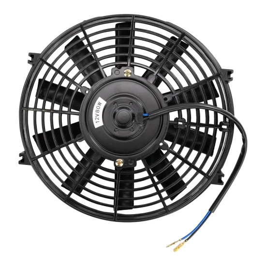 Kit 10 Eletro Ventilador Ventoinha Universal 12V 10 Polegada