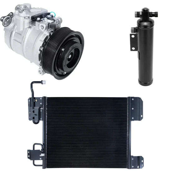 Kit Compressor + Condensador + Filtro Secador P/ Axor Actros