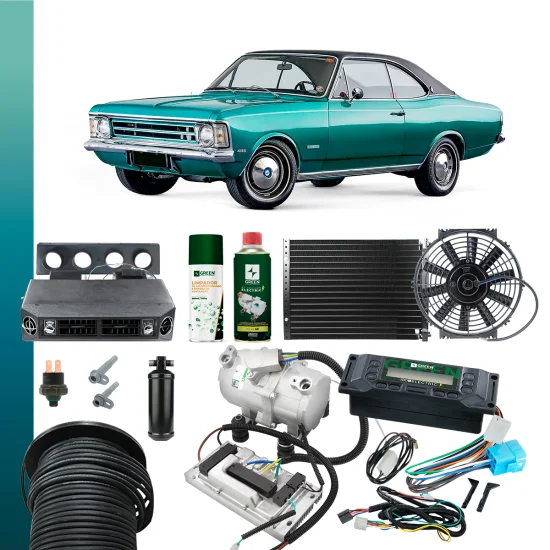 Kit de Ar Condicionado Elétrico Para Opala 12V