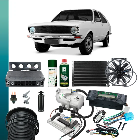 Kit de Ar Condicionado Elétrico Para Passat 12V