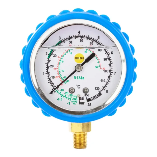 Manometro De Baixa (-30 a 350 PSI) com Glicerina (ROHRSCH)