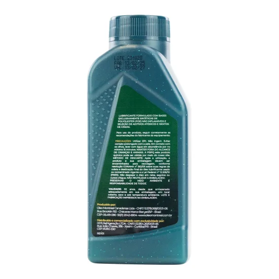 Óleo p/ Compressor Elétrico Caixa Gt790, Gt792T 250Ml VG 68