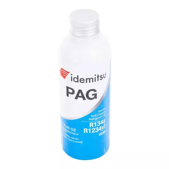 Oléo p/ Compressor PAG 46 R134a/1234YF 250ml (IDEMITSU)