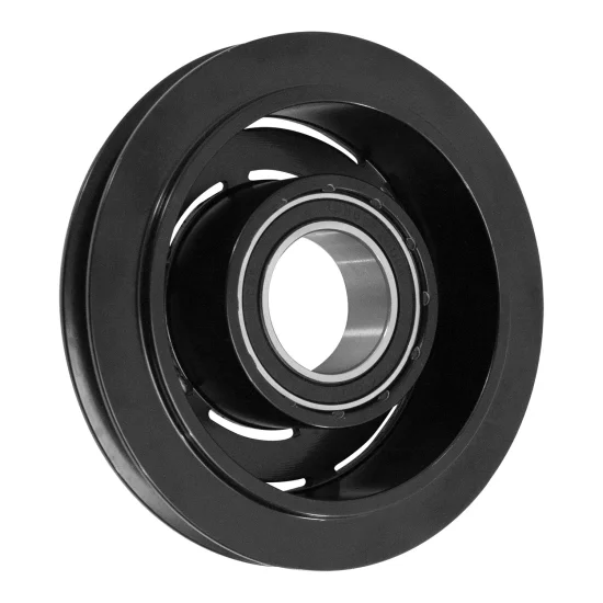 Polia 1A p/ Compressor AC Sanden 7H15 Retroescavadeira Case