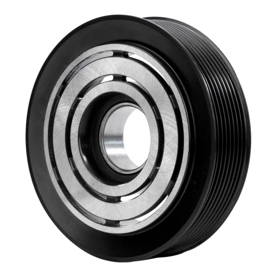 Polia 8PK 136mm para Compressor Sanden 7H15 Volvo