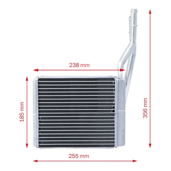 Radiador De Ar Quente de AC p/ Ford Focus G1 2000 a 2008